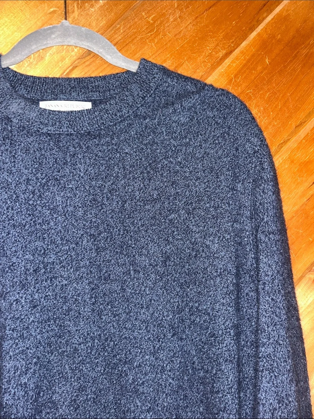 Banana Republic 100% Cashmere Sweater in Atmospheric Blue